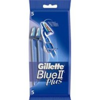 Одноразовые станки бритвы Gillette Blue 2 Plus (5 шт)