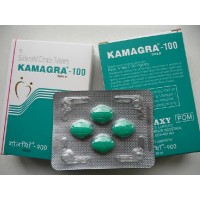 Таблетки для увеличения потенции Kamagra Gold 100mg 4's зеленые