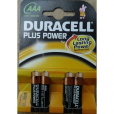Пальчиковые Батарейки Duracell LR03/MN2400 AAA EU упаковка 4 шт