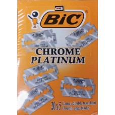 BIC Chrome Platinum Лезвия для бритвы Т-образного станка оптом