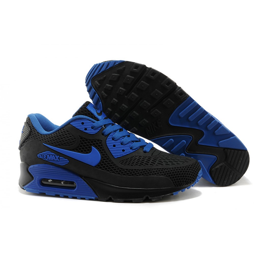 Черно синие найки. Nike Air Max 90.