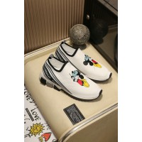 Кроссовки-слипоны Dolce & Gabbana Sorrento-26 белые