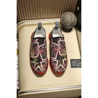 Кроссовки-слипоны Dolce & Gabbana Sorrento-24 красные