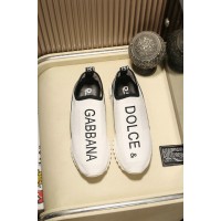 Кроссовки-слипоны Dolce & Gabbana Sorrento-25 белые