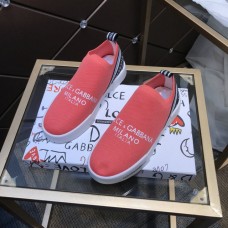 Обувь кеды Dolce & Gabbana Portofino-2 красные