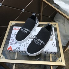 Обувь кеды Dolce & Gabbana Portofino-6 черные