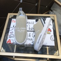 Обувь кеды Dolce & Gabbana Portofino-4 серые