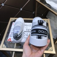 Обувь кеды Dolce & Gabbana Portofino-7 белые