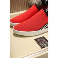 Обувь кеды Dolce & Gabbana Portofino-9 красные