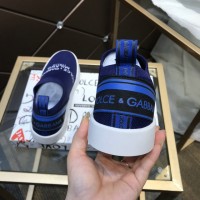 Обувь кеды Dolce & Gabbana Portofino-1 синие