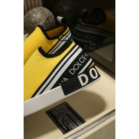 Кеды Dolce & Gabbana Portofino-11 желтые