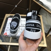 Обувь кеды Dolce & Gabbana Portofino-6 черные