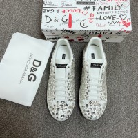 Сникеры Dolce & Gabbana Portofino-41 кроссовки белого цвета