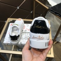 Сникеры Dolce & Gabbana Portofino-33 кеды белого цвета