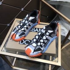 Сникеры Dolce & Gabbana NS1 кеды-2 серого цвета