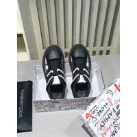 Сникеры Dolce & Gabbana Custom 2.Zero-1 черного цвета