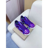 Сникеры Dolce & Gabbana Custom 2.Zero-3 фиолетового цвета