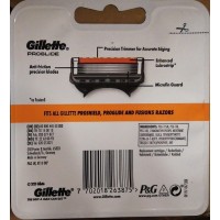 Оригинальные сменные кассеты картриджи для бритья Gillette Fusion5 Proglide, 8 штук оптом