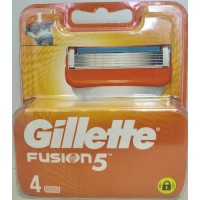 Оригинальные сменные кассеты Gillette Fusion 5, 4 шт