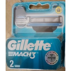 Сменные кассеты Gillette Mach3, 2 штуки оригинал