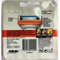 Сменные кассеты картриджи для бритья Gillette Fusion 5, 5 штук оптом