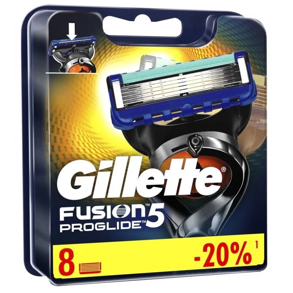 Купить кассеты для бритья фьюжен. Fusion PROGLIDE 3 сменные кассеты.