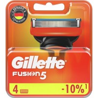 Сменные кассеты картриджи для бритья Gillette Fusion 5, 4 штуки оптом
