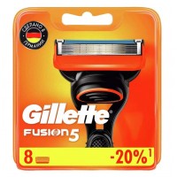 Сменные кассеты картриджи для бритья Gillette Fusion 5, 8 шт