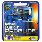 Сменные кассеты картриджи для бритья Gillette Fusion5 Proglide, 4 шт