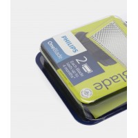 Сменные кассеты лезвия  для бритья PHILIPS OneBlade QP220/50 2 штуки оптом