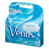 Сменные кассеты картриджи для бритья Gillette Venus, 2 штуки оптом
