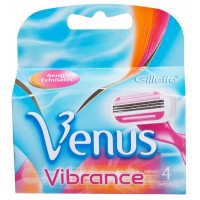 Сменные кассеты картриджи для бритья Gillette Venus Vibrance, 4 шт