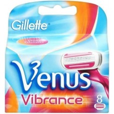 Сменные кассеты картриджи для бритья Gillette Venus Vibrance, 8 штук оптом
