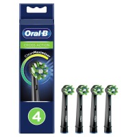 Насадки для зубных щеток ORAL-B CrossAction Black 4 шт.