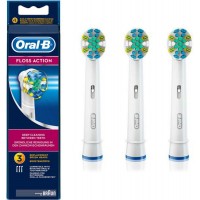 Насадки для зубной щетки Oral-b floss action 3 шт.