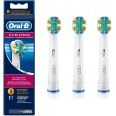 Сменные насадки для зубной щетки Oral-b floss action 3 штуки купить оптом